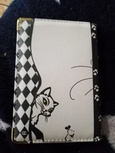 Nuevo 2018 de gato de dibujos animados titular de la tarjeta de pasaporte ruso cubre para las mujeres pasaporte de viaje casos Capa do passaporte