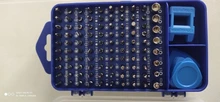 KINDLOV-Juego de destornilladores 112 en 1, conjunto de brocas de precisión, multifunción, dispositivo de reparación de teléfonos móviles, herramientas manuales