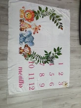 Manta infantil para crecimiento de registro mensual, accesorios de fotografía recién nacido, tela, alas de Ángel para bebé, manta para fotografía, Toalla de baño