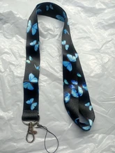 Cordones lindos de moda DZ803 para correa de cuello para llave para tarjeta, insignia, llavero de gimnasio, cordón, llavero DIY, llavero de cuerda colgante al por mayor