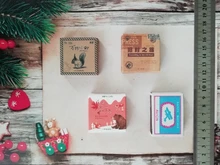 46 unids/lote japonés diario Kawaii ardilla planta diario decoración escama pegatinas Scrapbooking papelería