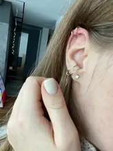 Yobest 5 unids/set 2019, pendientes a la moda con forma de hoja dorada, pendientes con Clip para oreja, pendientes para mujeres trepadoras sin Piercing, pendientes falsos de cartílago