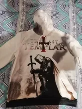 Sudaderas con capucha de Caballeros Templarios para hombre y mujer, ropa de calle informal a la moda, jersey de gran tamaño, ropa de abrigo, estampado 3D, novedad