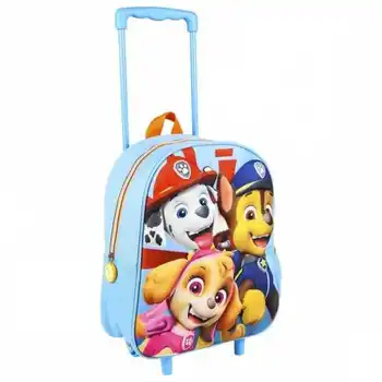 

Backpack child trolley 3D plush Pawpatrol