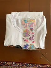 Leopardo imprimir familia juego ropa de mamá y mí ropa blanca camiseta ropa de madre e hija familia Top