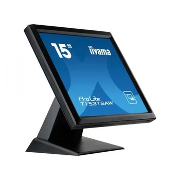 

IIYAMA 38.1cm (15 ") T1531SAW-B5 4:3 Touch HDMI + DP black T1531SAW-B5
