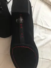 Zapatos de baile latino para hombre, zapatillas auténticas con suelas de dos puntos para adultos, zapatos de baile de base blanda, tacón de tela Oxford 417, 4,5