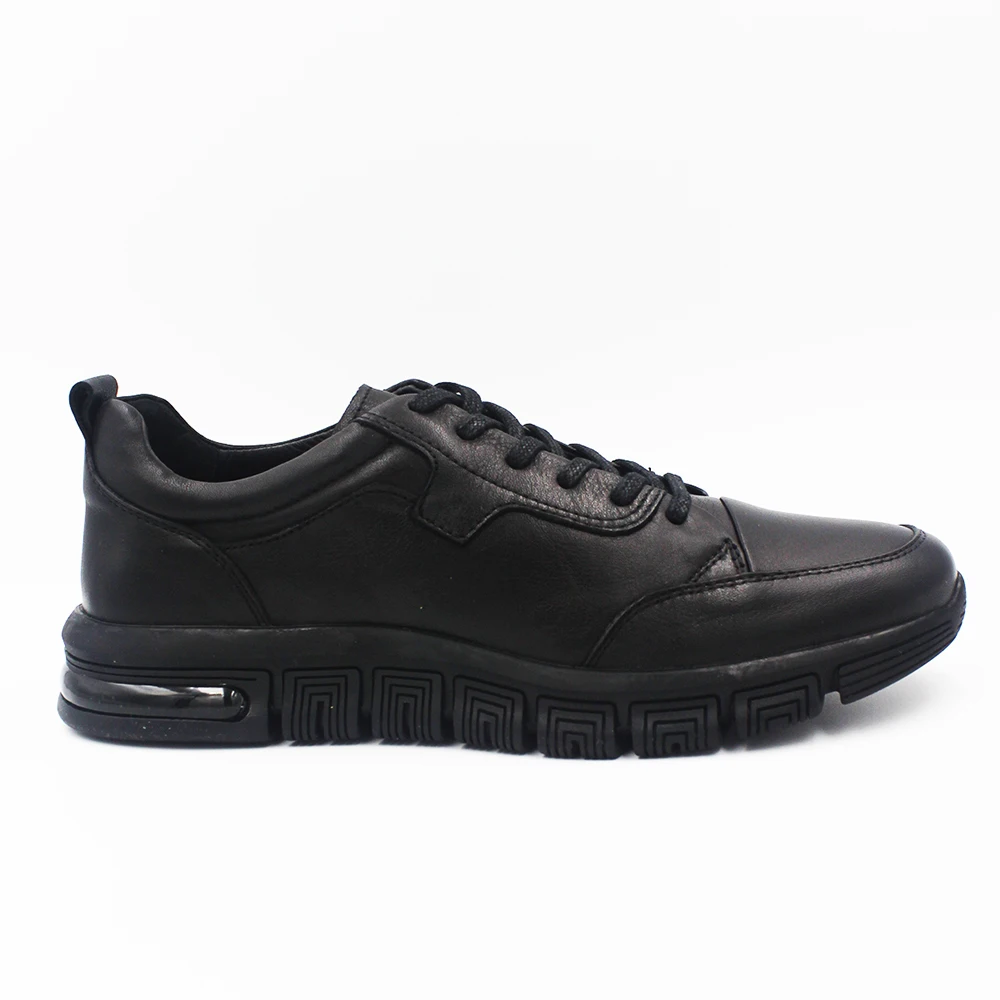 

Marcomen Male Genuine Leather Black Casual Shoes 14285