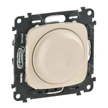 

Mechanism светорегулятора universal Valena allure with swivel handle 300 W without neutral from faces. Panel SL. Bone leg 752860