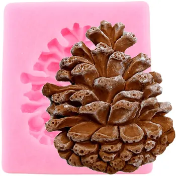 

Christmas Pine Cone Silicone Mould DIY Cake Decorating Tools Cupcake Topper Fondant Mold Candy Clay Chocolate Gumpaste Molds