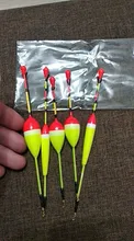 Flotador de espuma para pesca en hielo, conjunto de boya para carpa, accesorios de aparejos de pesca, tamaño 1g 2g 3g, 5 unids/lote