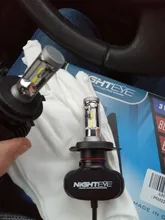 Fog Lamps Fog-Light-Bulbs Car-Led-Headlights White 8000LM H11 9005 Hb3 6500K Nighteye Led