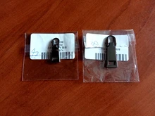 Uds 5 #3 extraíble de Metal tiradores de cremallera para resbaladores de la cremallera cabeza cremalleras Kits de reparación de la cremallera Pull Tab costura DIY Accesorios