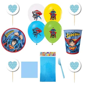 

Superman Presentation Party Supplies Kit 32 Personality