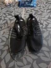 Zapatillas de deporte de malla para hombre, zapatos masculinos informales, deportivos, calzado vulcanizado, ligeras, con cordones, para correr, para andar, a la moda