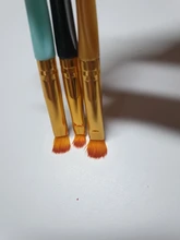 Juego de Herramientas de manicura, trazador de líneas de pintura, brochas de dibujo de flores, lápiz para dibujar pétalos, Gel UV para arte de uñas superior redondo de Metal, 3 uds.
