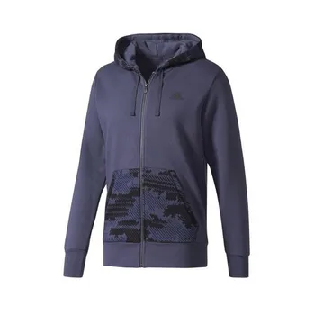 

Men's Sports Jacket Adidas Ess Aop Fz Blue