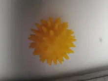 Bola de masaje de cuerpo completo para hacer ejercicio, Bola de estrés duro de 6cm para Fitness, ejercicio deportivo, erizo, agarre entrenamiento sensorial