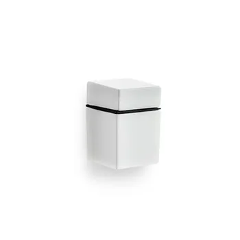 

Box with 20 holders dimmable for shelves glass and wood with modern style, made of Zamak finish Blanc