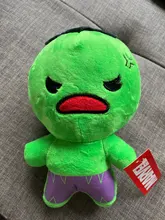 Superhéroes de Marvel, Endgame vengadores, Thanos, Hulk, Capitán América, Thor, Lobezno, Venom, muñecos de peluche de juguete para chico, 20cm