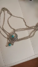 Summer Bracelet Sandals Charm Boho Anklet Foot-Chain Bridal-Jewelry Blue-Stone Barefoot