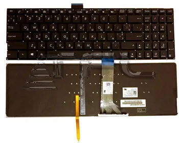 

Keyboard for laptop Asus k501, A501 with backlight (black)