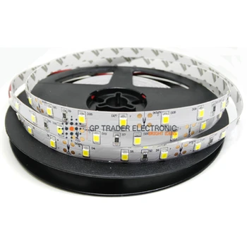 

GP Trader-LED strip diode 3528 60 LEDs-mt. IP20 - 24VDC 7,2 w/meter-36W consumption roll 5 meters.