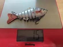 Wobblers Fishing-Lures Artificial-Bait Swimbait Sinking Multi-Jointed Hard TREHOOK Pike/bass