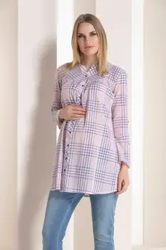 

8570-EKOSE WOOD BUTTON COTON SHIRT