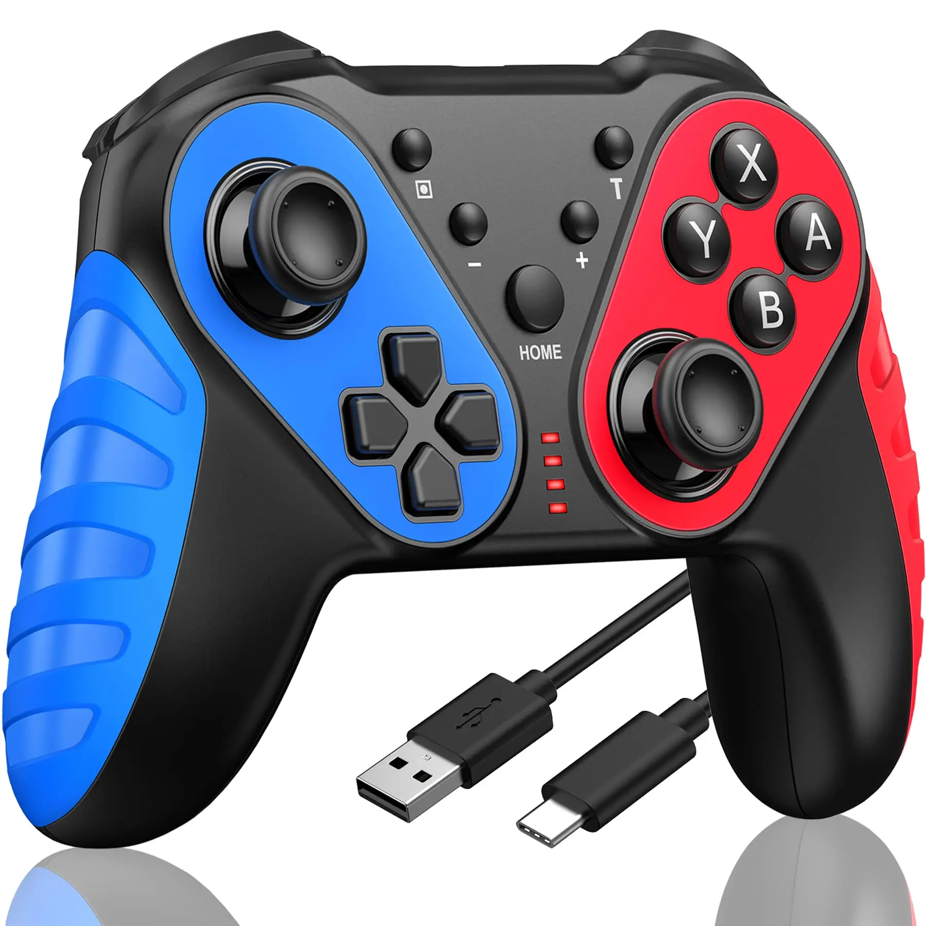Wireless Gamepad Bluetooth Controller BT Pro Controller Gyro Axis Turbo
