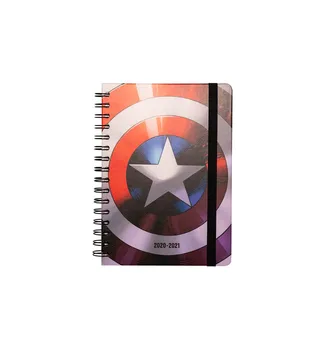 

School AGENDA 2020/2021 A5 12 months MARVEL shield