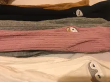 YWHUANSEN-pantimedias para niños de punto para primavera y otoño, medias de doble aguja de algodón para niñas, ropa de invierno con animales