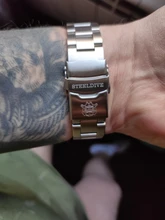 SD1970 Steeldive Brand 44MM Hombres NH35 Reloj de buceo con bisel de cerámica