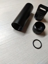 Botella sellada de aleación de aluminio para uso en exteriores, recipiente sellado de aleación de oro, resistente al agua