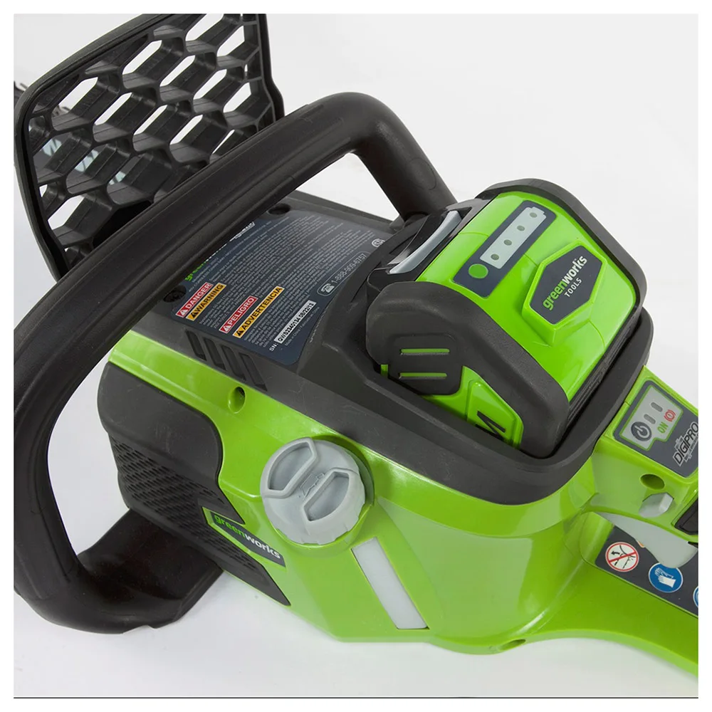 Пила цепная аккумуляторная Greenworks G40CS30 40V (Длина лезвия 300мм, 60 минут автономной работы, автоматическая смазка