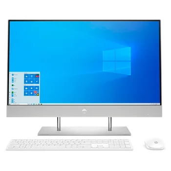 

HP 27-DP0008NS AMD Ryzen5-3500u 8GB 512GB SSD 27 "w10 Silver Keyboard + Mouse