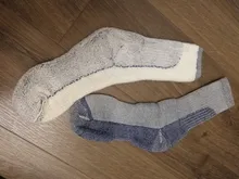 Calcetines de lana de Merino para R-BAO, para esquiar al aire libre, senderismo, de rizo grueso, de lana cálida, para invierno, RB3308