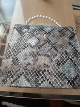 Bolso de hombro con diseño de serpiente para mujer, bandolera pequeña con hebilla y patrón de Animal, Diagonal, 2021