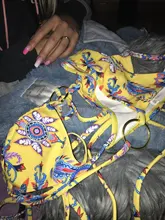 Zrtak-bikini fruncido elegante de mujer, traje de baño morado reversible, bikini elegante ahuecado de calidad para mujer