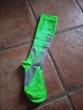 Las mujeres de los hombres de compresión de Running calcetines de gimnasio hasta la rodilla medias de soporte transpirable calcetines deportivos de ciclismo para Socer deporte del baloncesto