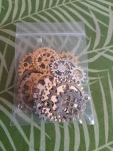 Engranajes y engranajes mecánicos Steampunk de aleación mixta, 20 piezas, 10 colores, tamaño 10-25mm, accesorios de bricolaje, nuevo, envío directo Oct P6659