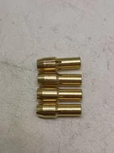 Pinkman-Portabrocas de latón para herramienta eléctrica, Mini taladro, herramienta rotativa de 0,5-3,2mm, latón y tuerca para dremel, accesorios para máquina perforadora