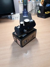 1x40 punto rojo alcance táctico Rifle verde rojo punto colimador punto con 11mm/20mm montaje carril Airsoft aire de caza