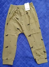 Pantalones de PP para niños y niñas, mallas informales holgadas con estampado de animales, pantalones bombachos, ropa de primavera y otoño