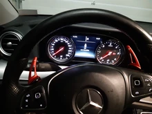 Paleta de extensión de cambios para volante de coche Mercedes Benz, etiqueta de goma DSG para modelos AMG, A45, C63, CLA45 y para GLA, CLS, GLS, W205 y W213