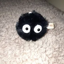 LLavero de Totoro para seguidores del cómic, accesorio con diseño de hada del polvo, apto para bolso, amuletos, monedero, Miyazaki Hayao