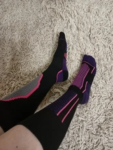 Ski-Socks Cycling Snowboard Skiing Sports Women High-Elastic Cotton Thick Moisture-Absorption