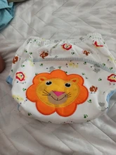 1 Uds bonitos pañales de bebé reutilizables pañal para bebés de tela lavable niños bebé algodón pantalones bragas pañales cambiando