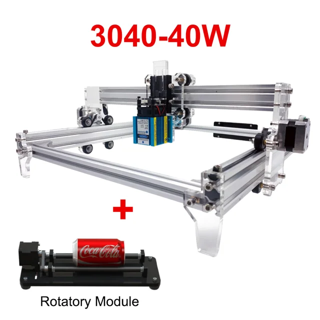 CNC Laser Gravur Maschine Laser Stecher 30W/40W Laser modul 30*40cm CNC  Laser Cutter holz Router Mini drucker|Wood Routers| - AliExpress