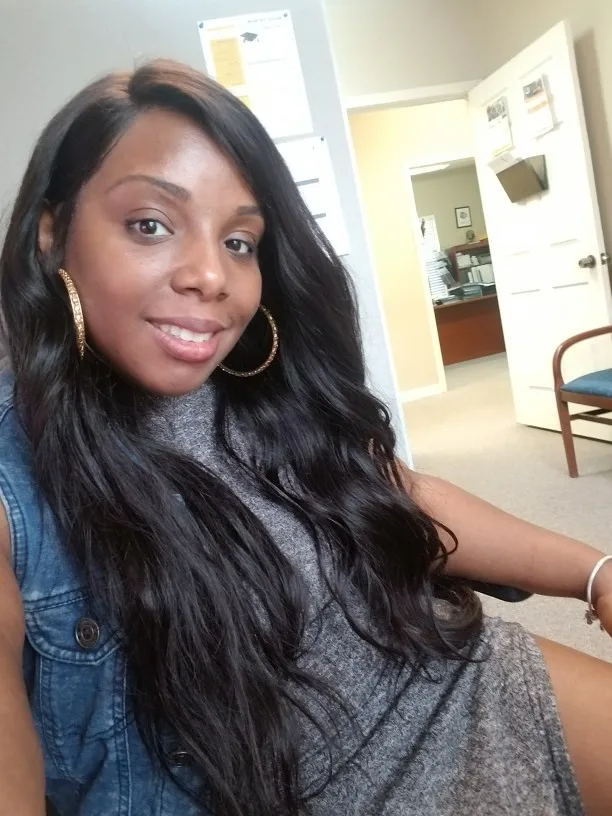 Brazilian Glueless 250 Density Body Wave Lace Wig photo review
